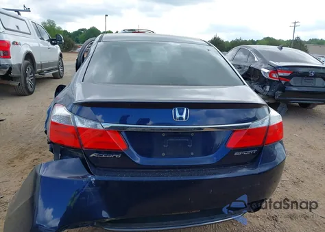 2015 Honda Accord Sport from USA, damaged, VIN 1HGCR2F50FA252353